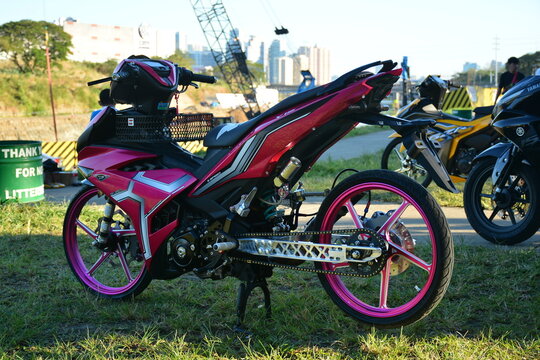 Yamaha y15 zr at VIP car show in Marikina, Philippines