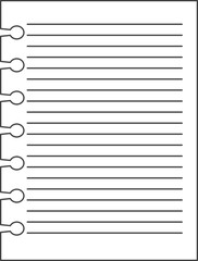 Memo sticky note reminder sheet paper. Doodle paper frame, check list with pin, tape, paperclip elements. Set cute notes, office or school messages