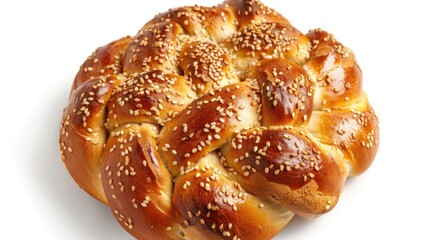 Fototapeta premium Braided Bread Close Up