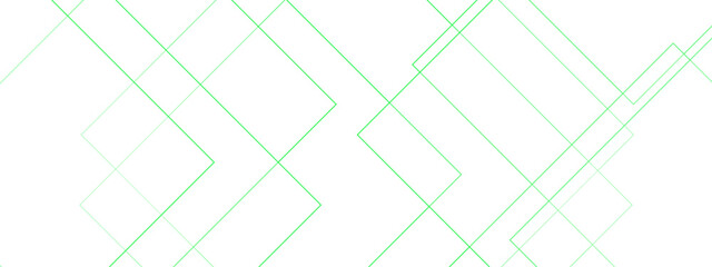 Abstract blueprint architecture concept with geometric Concept of green line. Bright space with lines effect decoration and line stripes. Colorful striped diagonal line technology concept.