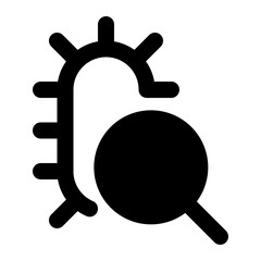 Virus research icon
