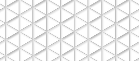  Abstract white and gray technology concept diamond triangle geometric line background. gradient vector art  illustration. soft and trendy business template . futuristic concept background