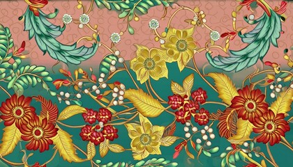 New abstract digital art watercolor painting