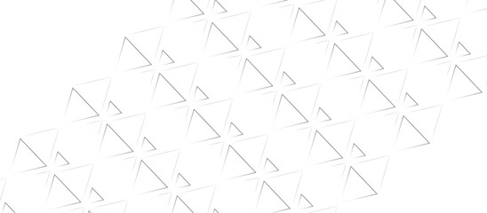  Abstract white and gray technology concept diamond triangle geometric line background. gradient vector art  illustration. soft and trendy business template . futuristic concept background