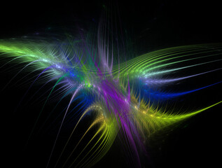 Imaginatory fractal abstract background Image