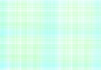 チェックの布背景（グリーン）