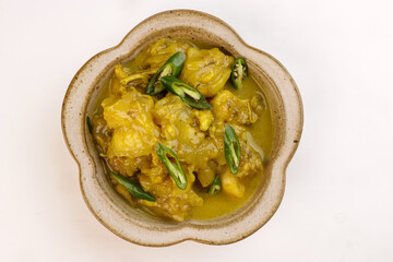 Bulanghang is Tender Beef Tendon in Green Chili and Coconut Milk Sauce.