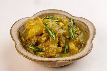 Bulanghang is Tender Beef Tendon in Green Chili and Coconut Milk Sauce.