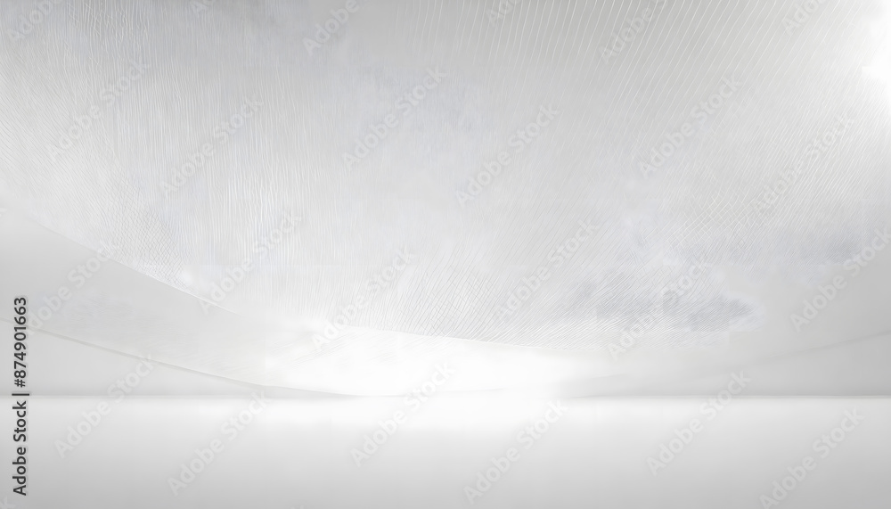 Sticker blank white gradient background. generative ai.