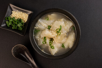 Beef Tendon Gomtang Collagen Soup. 