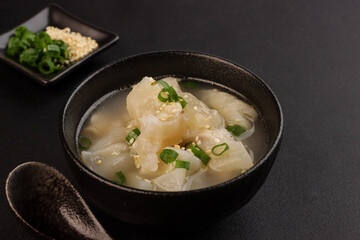 Beef Tendon Gomtang Collagen Soup. 