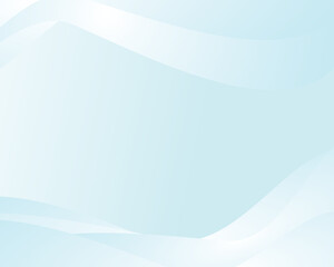 light blue abstract gradient business background with waves