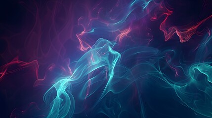 Abstract background with eerie, glowing forms amidst dark shadows. The spectral design suggests a supernatural aesthetic, perfect for adding a touch of the mystical to any setting.
