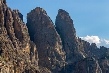 Alpine landscape in Val Gardena