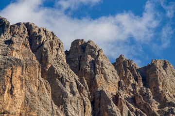 Alpine landscape in Val Gardena