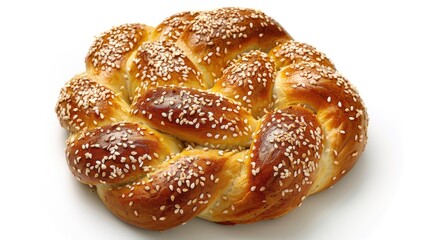 Braided Bread Close Up