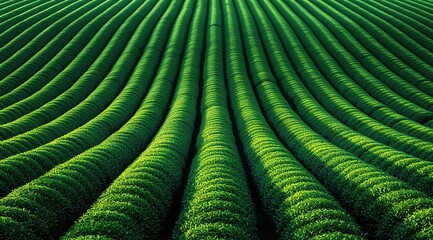 Fototapeta premium green tea leaves