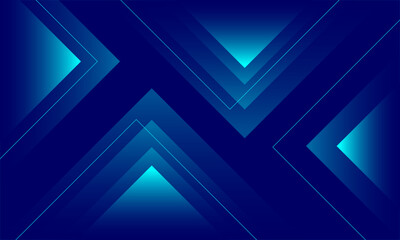 Obraz premium abstrack triangles background, blue gradient color