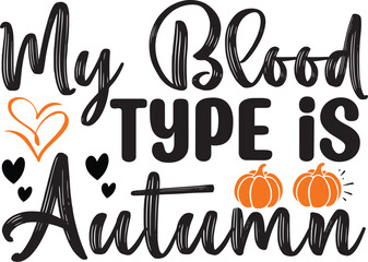 Fall into Autumn: Stylish Seasonal Vector T-Shirt Design