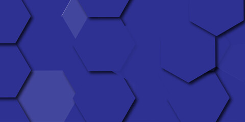 Dark Blue Background with Polygon design.
