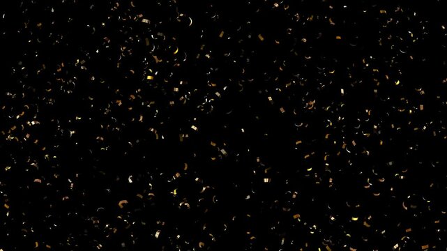 Cute party popper confetti set explosion, firecracker, Celebration background template confetti and gold ribbons. luxury greeting Holiday, Carnival holiday decoration and party. birthday or wedding