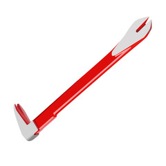 Vector Illustration Mini Cats Paw Pry Bar, Utility Claw Bar, Wonder Bar, High Carbon Steel Crowbar Tool for Home Remolding Woodworking