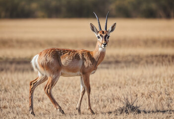 Thomson's gazelle on the savannah