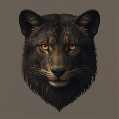 black and white wolf