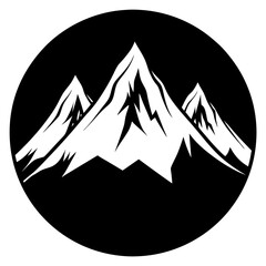  Snow capped peaks towering in the background