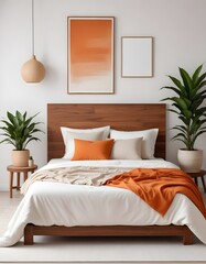 bedroom with bed