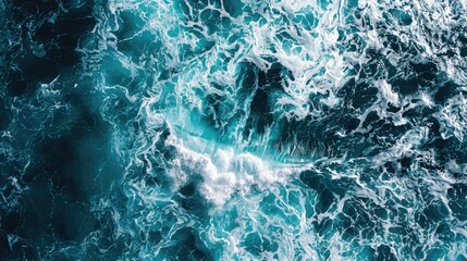 Obraz premium Waterbody Aerial View