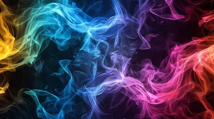 Abstract black hole and space doors dynamic abstract