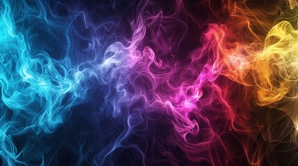 Obraz premium Abstract black hole and space doors dynamic abstract