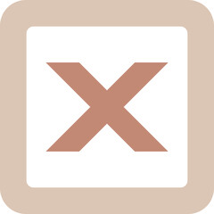 Wrong Yes Flat Sticker Design