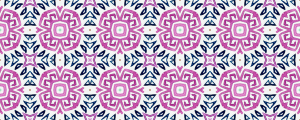 Ethnic Africa. White Tiles Design Idea. Ethnic