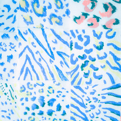 Camouflage Decor Artistic. Green Colour Animal