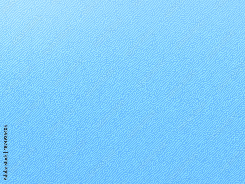 Poster bright light blue turing pattern on blue background. organic looking patterns. abstract high resolut