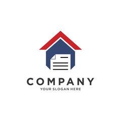 Tax House construction logo.