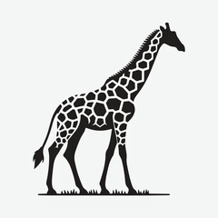 Print Majestic Giraffe Silhouette: A Timeless Symbol of Grace and Elegance