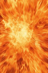 : Abstract background, explosive, dynamic, sunburst orange background