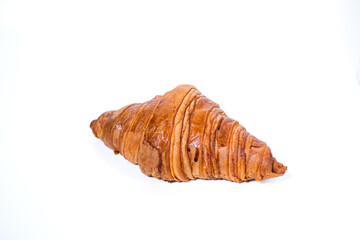 croissant pastry, isolated on white background. perfect for design element, packaging, or any commercial purposes.