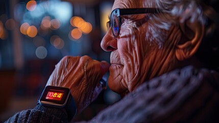 AI-powered wearable device tracking Parkinson's disease symptoms