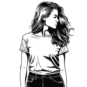 shillouet fashion girl logo b18