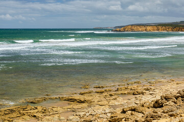 Surf Beach at the beginning of the Great Ocean Road - Torquay, Victoria, Australia