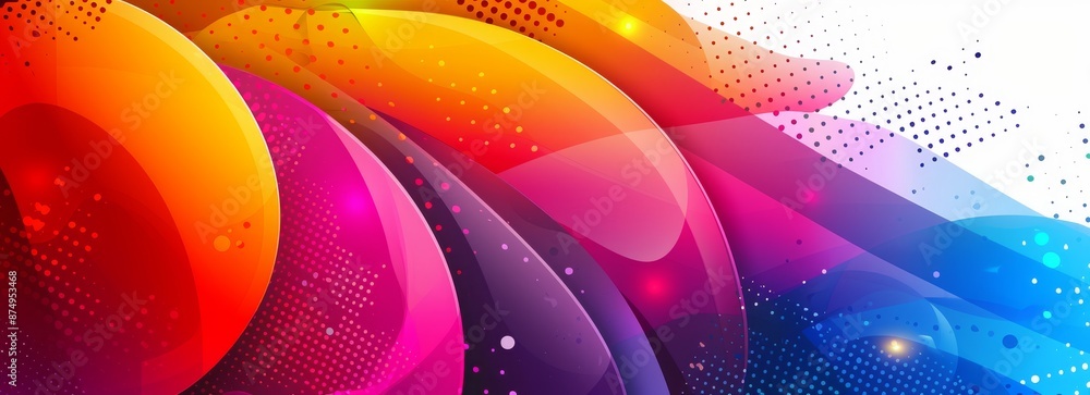 Poster colorful abstract gradient fluid liquif dynamic shape background, marbling background with the color