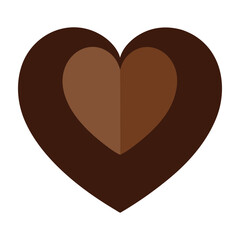 Chocolate cake vector  illustration