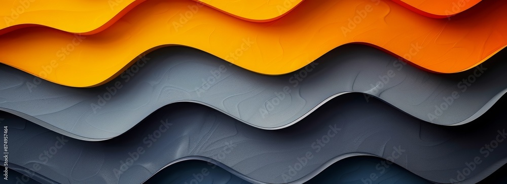 Poster colorful abstract gradient fluid liquif dynamic shape background, marbling background with the color