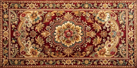 Luxurious velvet tapestry adorned with intricate patterns and textures, exuding opulence and extravagance, luxury, opulence