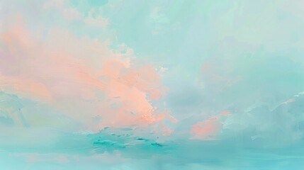 soothing background with soft paint strokes in a pastel color palette. The strokes should blend seamlessly