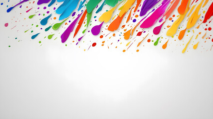 Obraz premium Artifical Intelligence generated creative Abstract color background. Abstract Modern color backgrounds. AI generated image